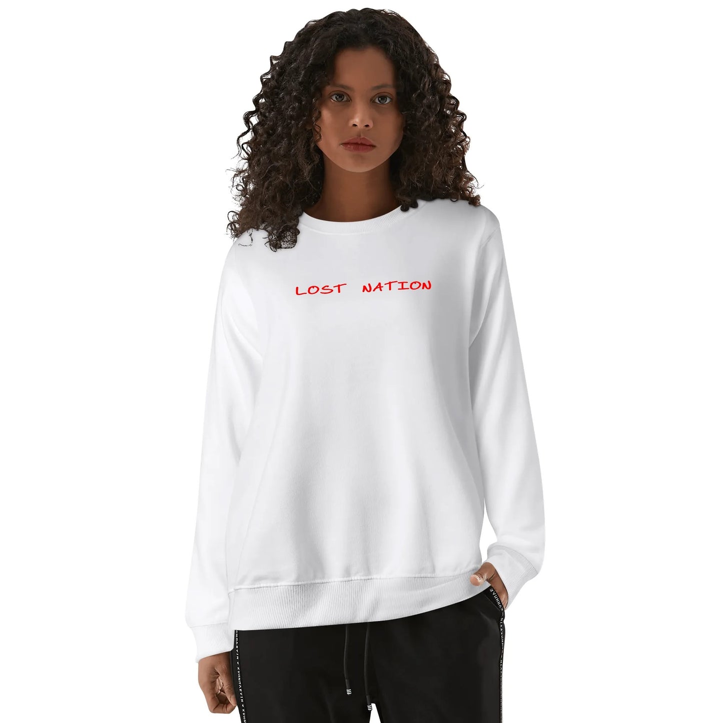 Unisex Cotton Sweatshirt LOST NATION