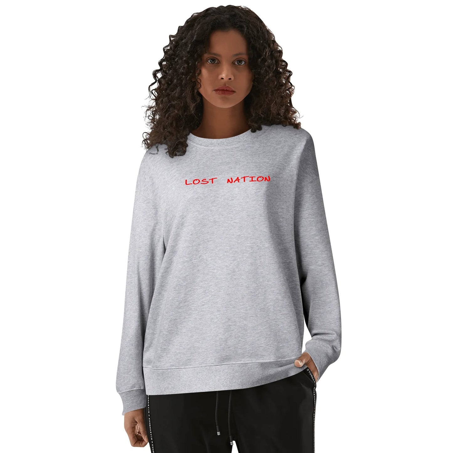 Unisex Cotton Sweatshirt LOST NATION
