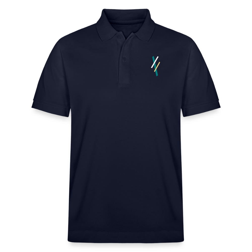 Unisex Organic Polo Shirt - navy
