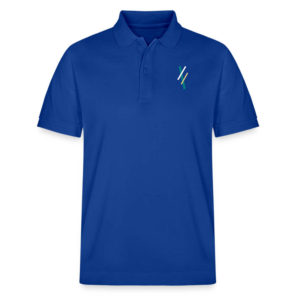 Unisex Organic Polo Shirt - majorelle blue