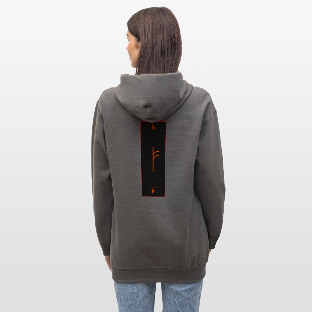 Unisex Zestyles® Hoodie Runes - dark grey