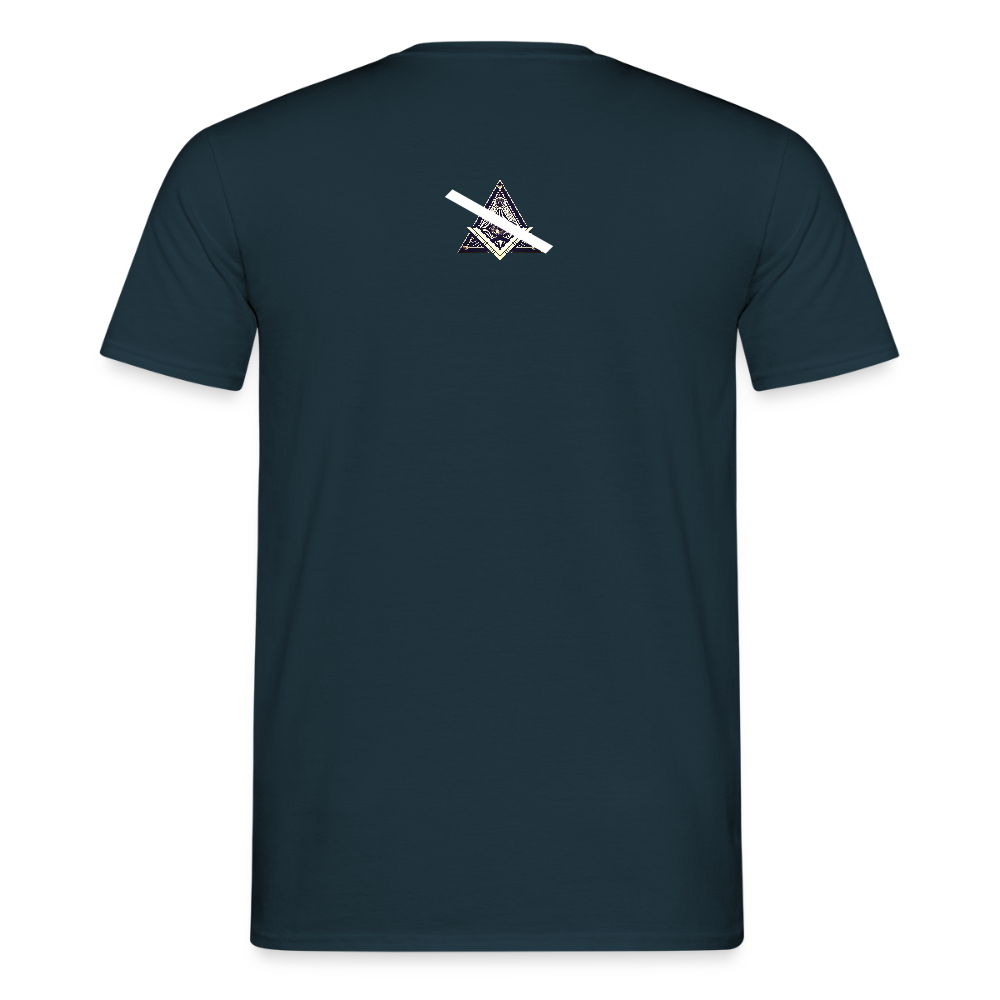 T shirt the right path - navy