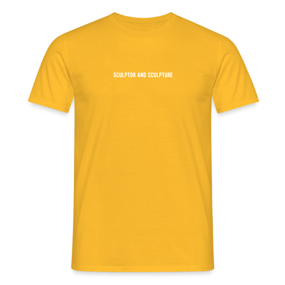 T Shirt unisex the creator style - yellow