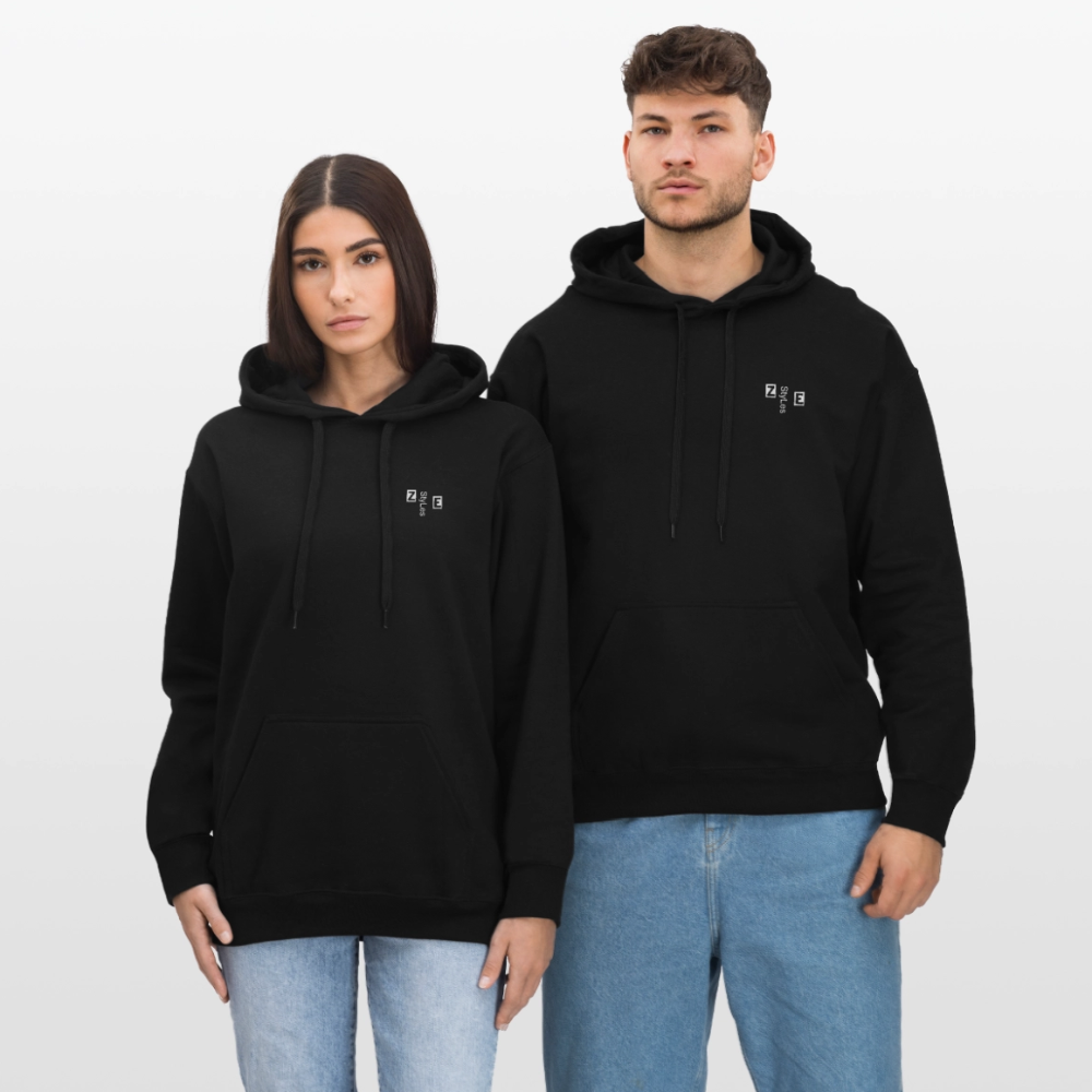 Unisex Zestyles® Hoodie Runes - black