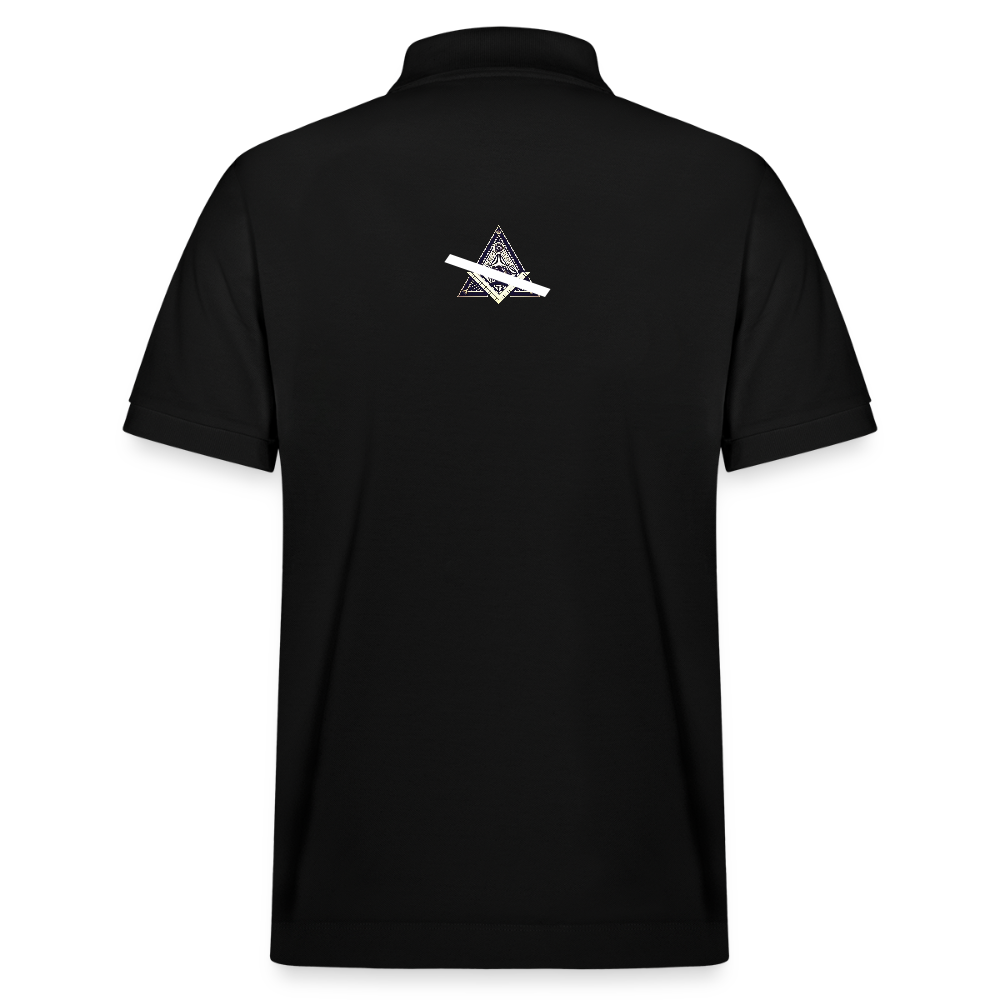 Unisex Organic Polo Shirt - black