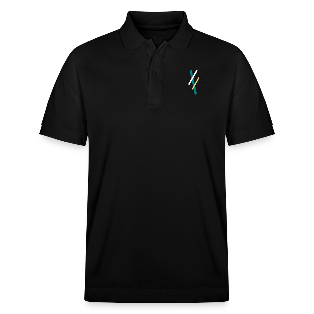 Unisex Organic Polo Shirt - black