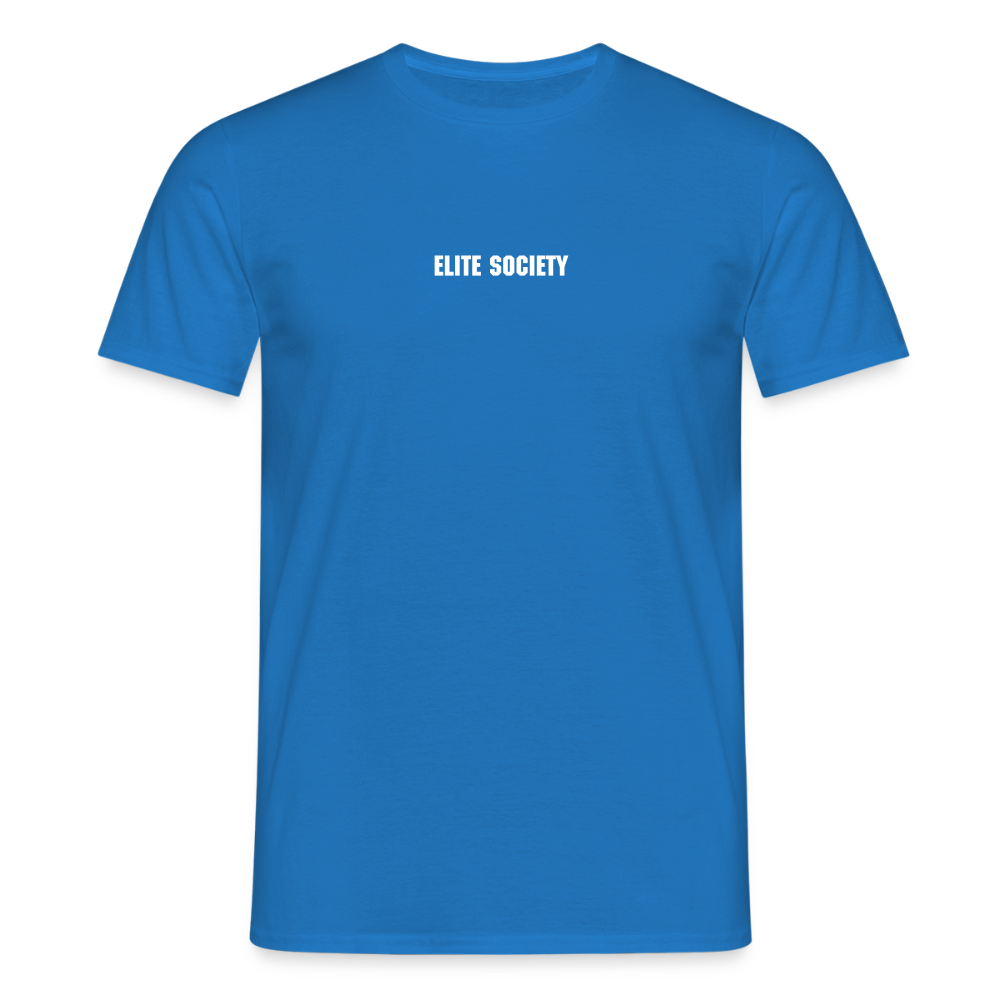 T-Shirt Elite society - royal blue