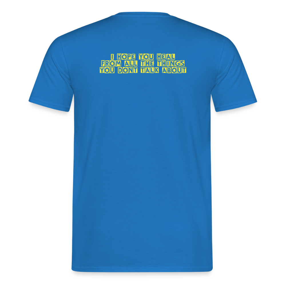 T-Shirt be cured - royal blue