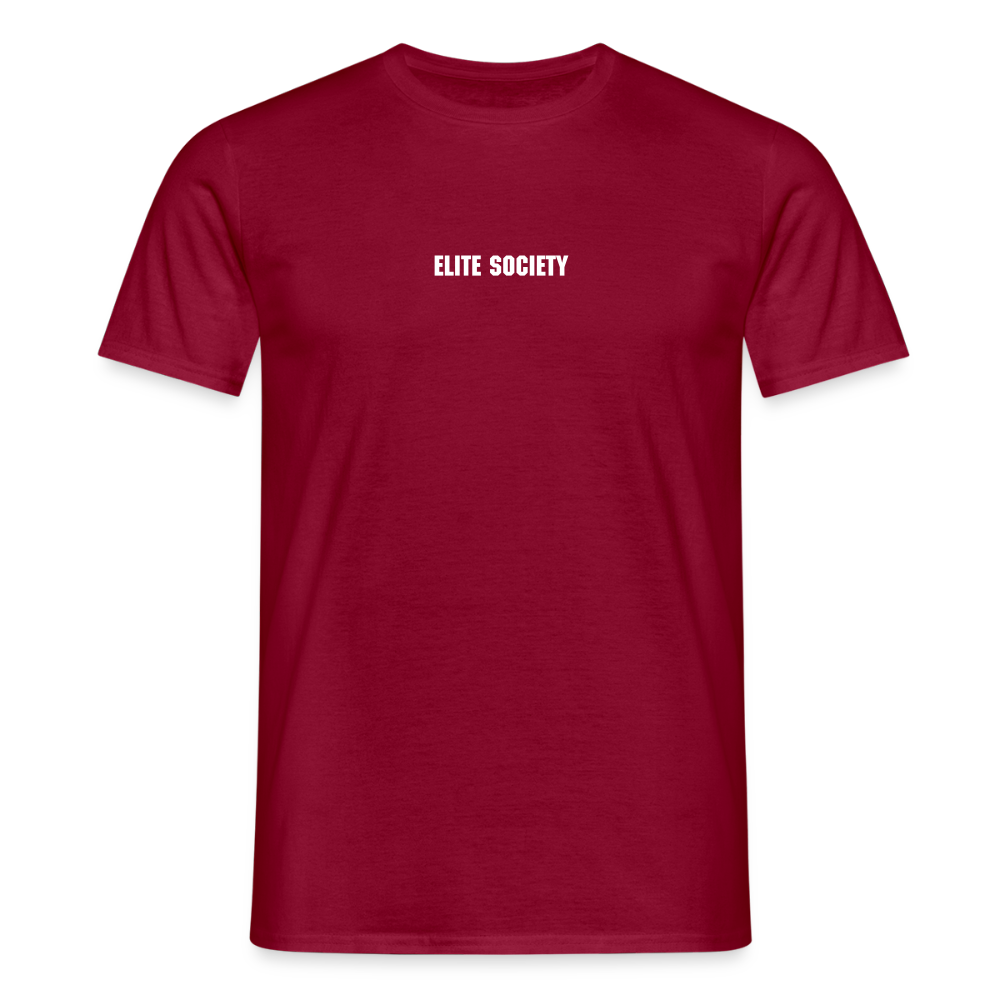 T-Shirt Elite society - brick red